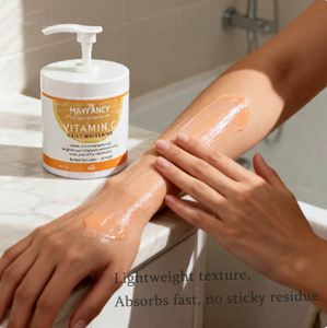 Produit phare : Lotion quotidienne <span class=keywords><strong>corps</strong></span> et visage Mayfancy à la vitamine C, format SPA, 500 ml, formule végétalienne pour tous types de peau - Product Image 5