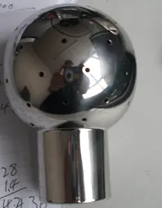 स्टेनलेस स्टील सफाई गेंद