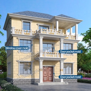 משלוח מהיר מלאי מוכן בטון דלת עובש דקורטיבי חלון משקוף אדן דפוס עיצובים ליהוק בית בניין פלסטיק עובש - Product Image 2