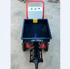 <span class=keywords><strong>Machine</strong></span> à coulis de ciment électrique haute pression manuelle, transport vertical de 20 m, utilisée pour les pompes à béton de construction - Product Image 5