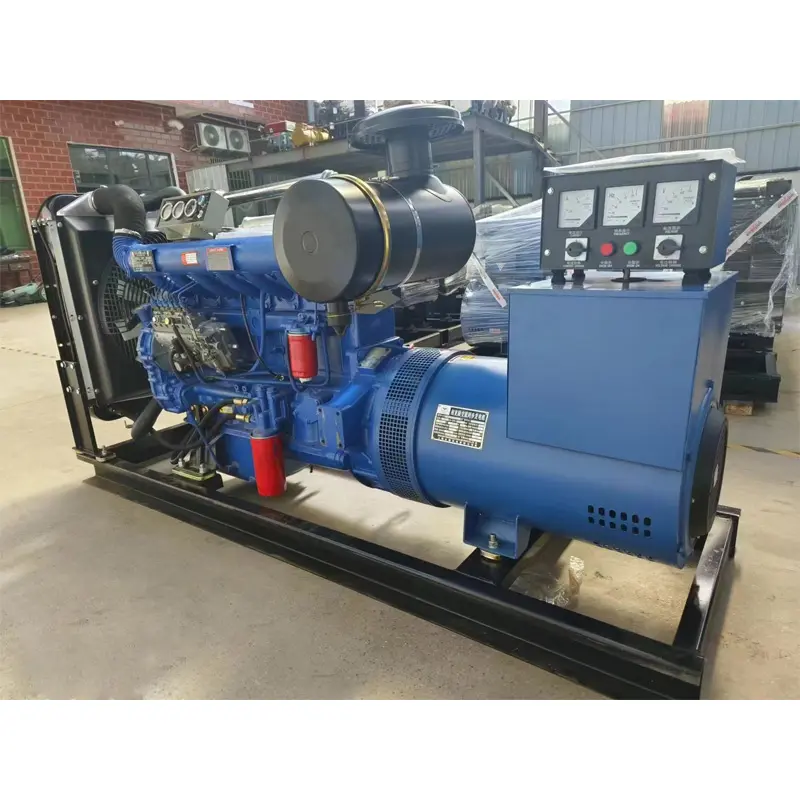Weifang 100kw 125kva 3-Phase 4-Wire Open Frame Diesel Generator Competitive Price 50HZ/60HZ