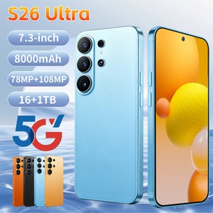 S26 Ultra 8000mAh 超大电池 5G 解锁手机 7.3 英寸高清显示屏 16GB+1TB 存储空间 108MP 摄像头 全天候待机手机 - Product Image 1