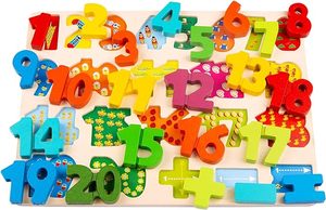 <span class=keywords><strong>Puzzle</strong></span> magnetici in legno per bambini educativi di apprendimento del colore gioco magneti a colori per insegnanti scuola forniture per aiutare i bambini - Product Image 4