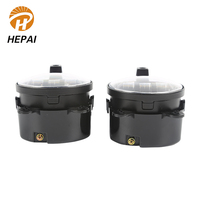 Lampu Mobil ODM OEM Terlaris, Lensa Laser dengan Ring Angel Amber Kuning, Lampu Kabut LED Universal untuk Proyektor Mobil