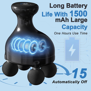 Miglior Vendita 2025: Pistola Massaggiante Elettrica Portatile per Tessuti Profondi con 4 Testine Incluse - Product Image 2