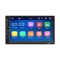 Best-seller universel 7018B Support de lecteur MP5 monté sur voiture de 7 pouces/USB/lien miroir/système de vue arrière arrière/tuner Radio/AUX/FM