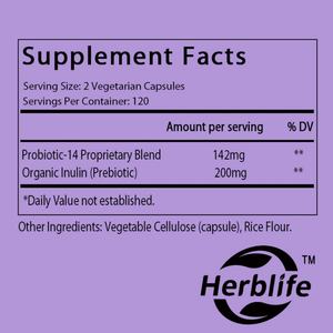 Capsules de probiotiques et de prébiotiques à vente chaude OEM/ODM pour adultes, compléments alimentaires à base de plantes, soutien probiotique, soutien énergétique - Product Image 2