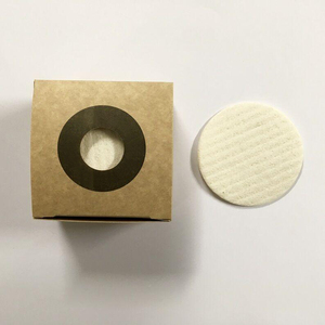 2021 nouvelles idées de produits tampons démaquillants en <span class=keywords><strong>coton</strong></span> biologique réutilisables 12 éponges rondes pour l'application du visage - Product Image 5