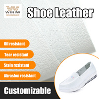 Protection Améliorée Cuir Microfibre 1,6 mm pour Chaussures de Sécurité Résistant aux Taches d'Huile aux Rayures et à l'Eau Cuir PU Conforme