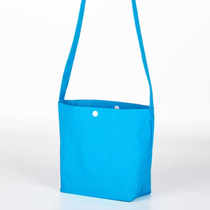 Bolsa de Lona de Algodón Reciclable Personalizada con Logotipo Serigrafiado, Color Natural, Reutilizable, con Asa Plegable de Tela No Tejida - Product Image 3