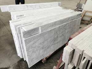 Dalle de marbre blanc de Carrare italienne Offre Spéciale pierre naturelle Venato pour surface imperméable polie au sol moderne - Product Image 3