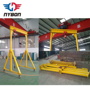 Grue à <span class=keywords><strong>portique</strong></span> mobile de 1 tonne, 2 tonnes, 3 tonnes, 5 tonnes, 10 tonnes <span class=keywords><strong>avec</strong></span> portée réglable - Product Image 6