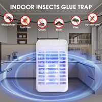 Purple Light Bug Zappers Attrape-insectes domestiques sans produits chimiques pour moustiques