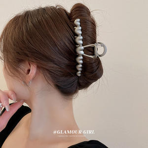 批发优雅女性发饰经典简约设计发夹韩版奢华水晶女士发夹 - Product Image 3