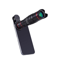 Kit d'objectif de caméra de téléphone portable 22X HD Zoom optique universel HD 4K 22x Zoom Objectif de télescope pour téléphone portable pour enfants Cadeau de Noël