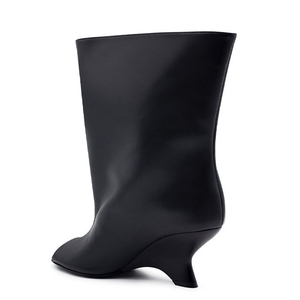 Sandales d'été personnalisées à bout ouvert, chaussures à talon compensé haut, bottines sexy pour femmes - Product Image 3