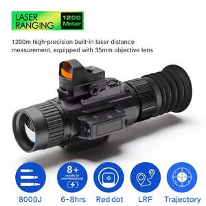 Monoculaire de vision nocturne, batterie 4000 mAh, autonomie de 12 heures pour la randonnée en plein air, le camping et les situations d'urgence - Product Image 3