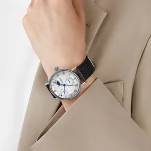 นาฬิกา Seagull Moon Phase รุ่น Auspicious Clouds ฉบับพิเศษ นาฬิกาอัตโนมัติสำหรับผู้ชาย นาฬิกาหรูขนาด 41 มม. สำหรับผู้ชาย รุ่น 6199 - Product Image 5