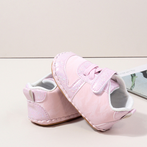 Sneaker per bambini di alta qualità morbida suola antiscivolo leggera in gomma traspirante stile <span class=keywords><strong>da</strong></span> passeggio primavera autunno neonato bambini - Product Image 6