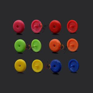 Round 1-Hole <b>Buttons</b> In Multiple Colors For Clothing And Craft Use F51 - Product Image 1