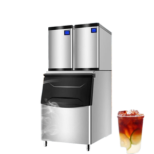 Machine à glaçons cubique automatique commerciale de haute qualité capacité de 1000kg pour le <span class=keywords><strong>recrutement</strong></span> mondial produit des blocs de glace - Product Image 5