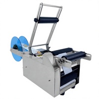 Machine d'étiquetage semi-automatique pour bouteilles rondes LK-BSTB14, applicateur d'étiquettes électrique pour canettes, bocaux, flacons