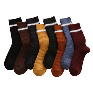 Las chicas brazalete de visón suave de algodón de moda de la <span class=keywords><strong>calle</strong></span> vestido Calcetines - Product Image 1