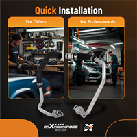 خط تغذية زيت التوربو (قطعتان) لسيارات BMW الفئات 1 و2 و3 و4 و5 وX1 وX3 وX4 وX5 وX6 SUV سبورت يوتيليتي 3.0 لتر بنزين 2013-2019 11537583903 11537583899