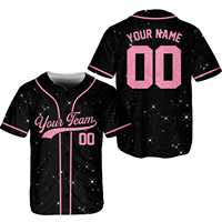 Jersey Baseball Pinstripe dengan Nama Tim dan Nomor Kustom, Jersey Baseball Kustom untuk Pria Wanita Remaja Anak, Jersey Pinstripe yang Dipersonalisasi