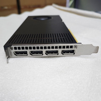 Los núcleos RTX A4000 CUDA aceleran los flujos de trabajo de gráficos con un rendimiento mejorado de trazado de rayos en un factor de forma de un solo zócalo