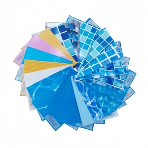 Liner de <span class=keywords><strong>piscine</strong></span> en PVC imperméable, résistant aux UV, motif mosaïque, soudable à l'air chaud, revêtement sans couture, projets de rénovation de <span class=keywords><strong>piscine</strong></span>, étanchéité - Product Image 2