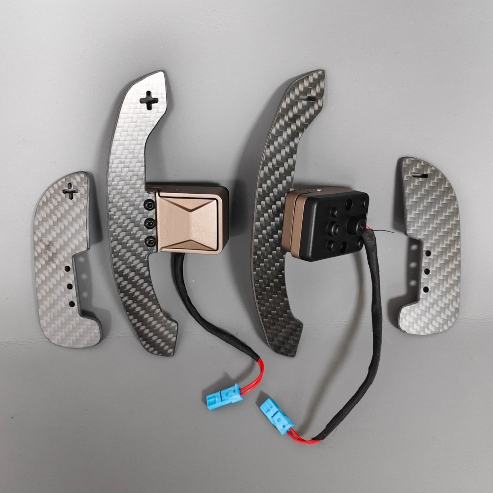 2pairs Carbon Fiber Magnetic Shift Paddles (BMW Fitment), photo 6