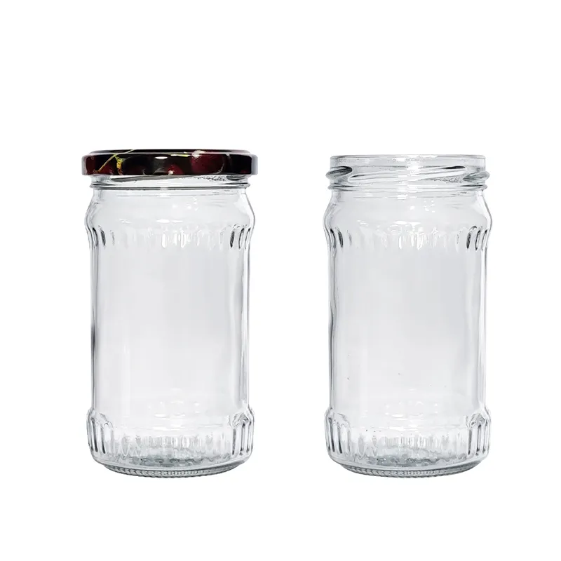 314ml Small Chili Sauce Canning Jelly Jam Glass Storage Jar in Europe