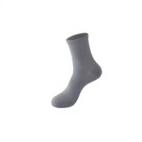 Chaussettes de sport de haute qualité en coton tricoté avec logo de designer, compression Coolmax, nylon, pour course à pied et marathon