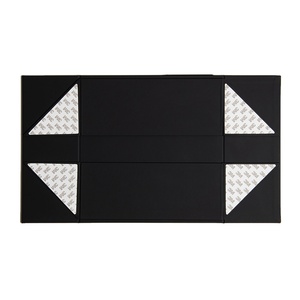 Boîte <span class=keywords><strong>cadeau</strong></span> en carton rigide avec logo personnalisé Pulida 2025, noir, aimantée, avec fermeture magnétique - Product Image 4