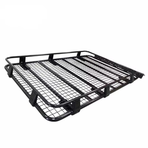 Porte-bagages de toit en acier Unity RRS-10 4X4 pour Discovery Defender, montage sur gouttière, porte-bagages de toit de voiture pleine longueur avec capacité de charge de plus de 100 kg - Product Image 5