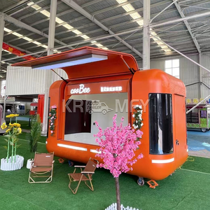 China Food Vending <b>Trailer</b> for Sale Fast Snack Fast Food Carts Outdoor Kitchen Fast Food <b>Truck</b> - Product Image 2