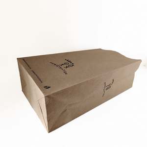 Fabrik preis Lebensmittel qualität 2 kg 5 kg 10 kg 20 kg 25 kg 50 kg SOS Brown Kraft papier Reismehl Verpackungs beutel - Product Image 6