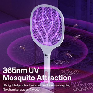 Tueur de moustiques électrique portable rechargeable par USB avec lumière UV, tapette anti-insectes, couverture de 50-100m, tuerie automatique et manuelle - Product Image 3