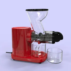 2023 Profession eller Big Mouth Slow Juicer Extractor Kommerzielle Frucht Elektrische Kalt presse Entsafter Leistungs starker Entsafter mit langsamem Kauen