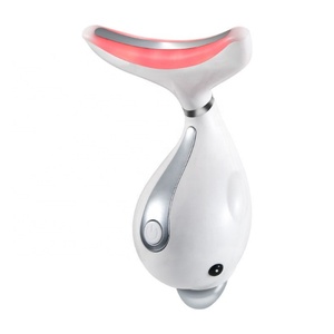 Nouveau design en forme de dauphin, appareil raffermissant pour le cou Tyra, appareil anti-rides, masseur facial, vibration sonique haute fréquence - Product Image 2