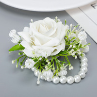 Fleurs artificielles en soie, roses séchées, centre de table pour événements, mariages, bouquets, corsages, vente en gros, lot en vrac
