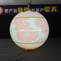 Ballon gonflable floral lumineux LED de haute qualité, gonflable publicitaire robuste pour une utilisation intérieure/extérieure à long terme