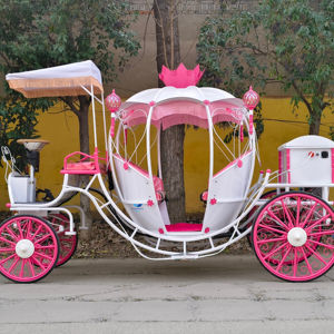 Carroza de Transporte Especial 2026 para Navidad, Cumpleaños, Bodas, con Diseño Único de Calabaza y Amor - Product Image 1