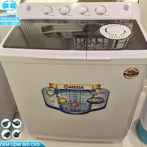 Lave-<span class=keywords><strong>linge</strong></span> OEM 10 kg grande capacité <span class=keywords><strong>à</strong></span> double bac, utilisation simple, idéal pour les dortoirs en location - Product Image 1