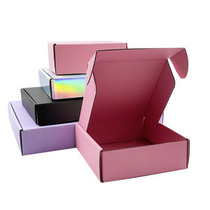 Petites boîtes d'expédition 18*9*5cm boîtes mobiles ondulées recyclables de haute résistance résistantes d'éclatement pour l'emballage de petite entreprise - Product Image 6