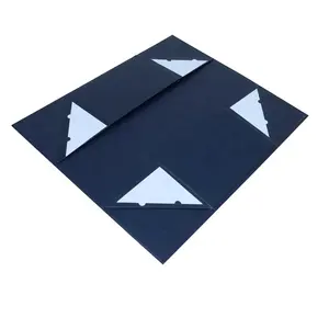 Hộp Quà Tặng Gấp Nam Châm Đóng Nắp Gấp Lại Được Gấp Lại Được Các Tông Lớn Cứng Màu Đen Logo Tùy Chỉnh Cao Cấp/Chất Lượng Cao - Product Image 1