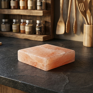 Premium Wall Accent <b>for</b> <b>Sauna</b> and Spa Interiors Himalayan Salt Tiles with Rustic Natural Finish <b>for</b> Wellness Spaces - Product Image 1