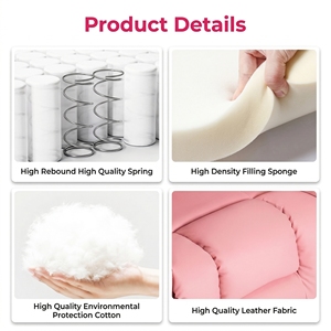 Modern Paper Upholstered Square Footstool <strong>Small</strong> Ottoman <strong>Pouffe</strong> for Living Room Bedroom Hotel Hospital Use - Product Image 4