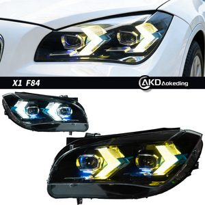 Faro Anteriore per BMW X1 (E84) 2010-2015, Stile Freccia Modificato, Luci Diurne a LED e Indicatori di Direzione, 12V 55W - Product Image 2